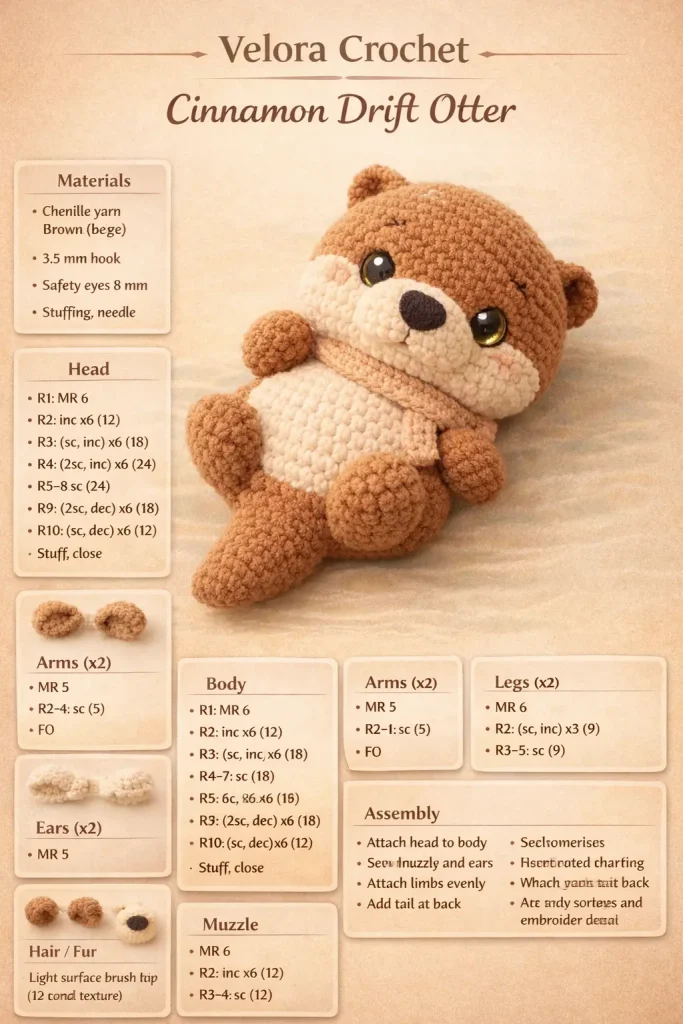 Cute Plush Amigurumi for Beginners