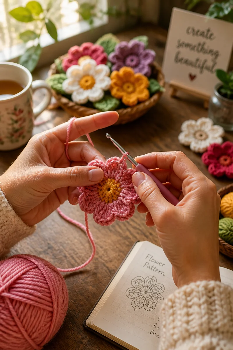 Craft a Stunning Bouquet with Our Crochet Lily Flower Free Pattern!