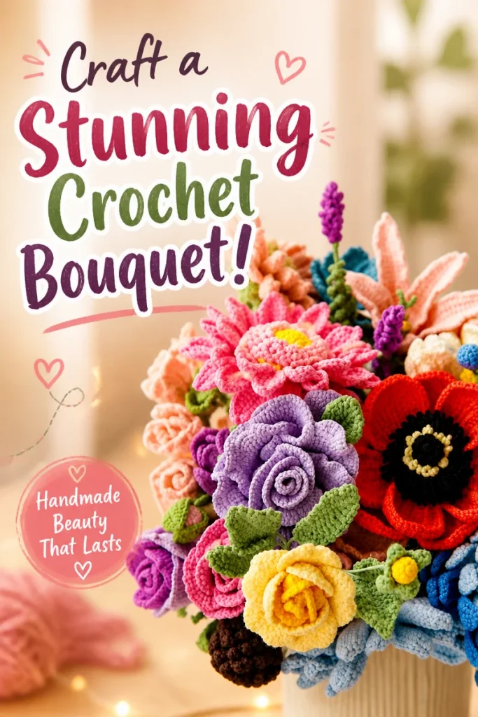 Craft a Stunning Bouquet with Our Crochet Lily Flower Free Pattern!
