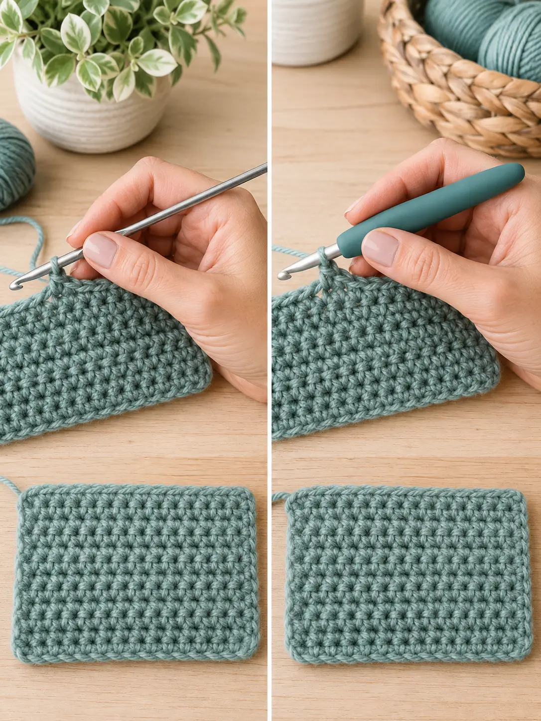 Ergonomic vs Regular Crochet Hooks