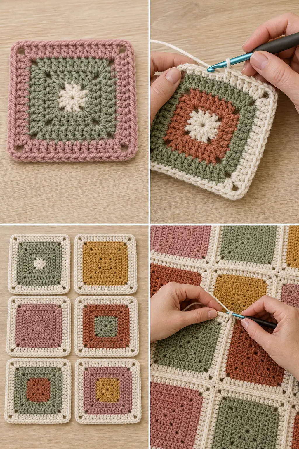 Granny Square Blankets