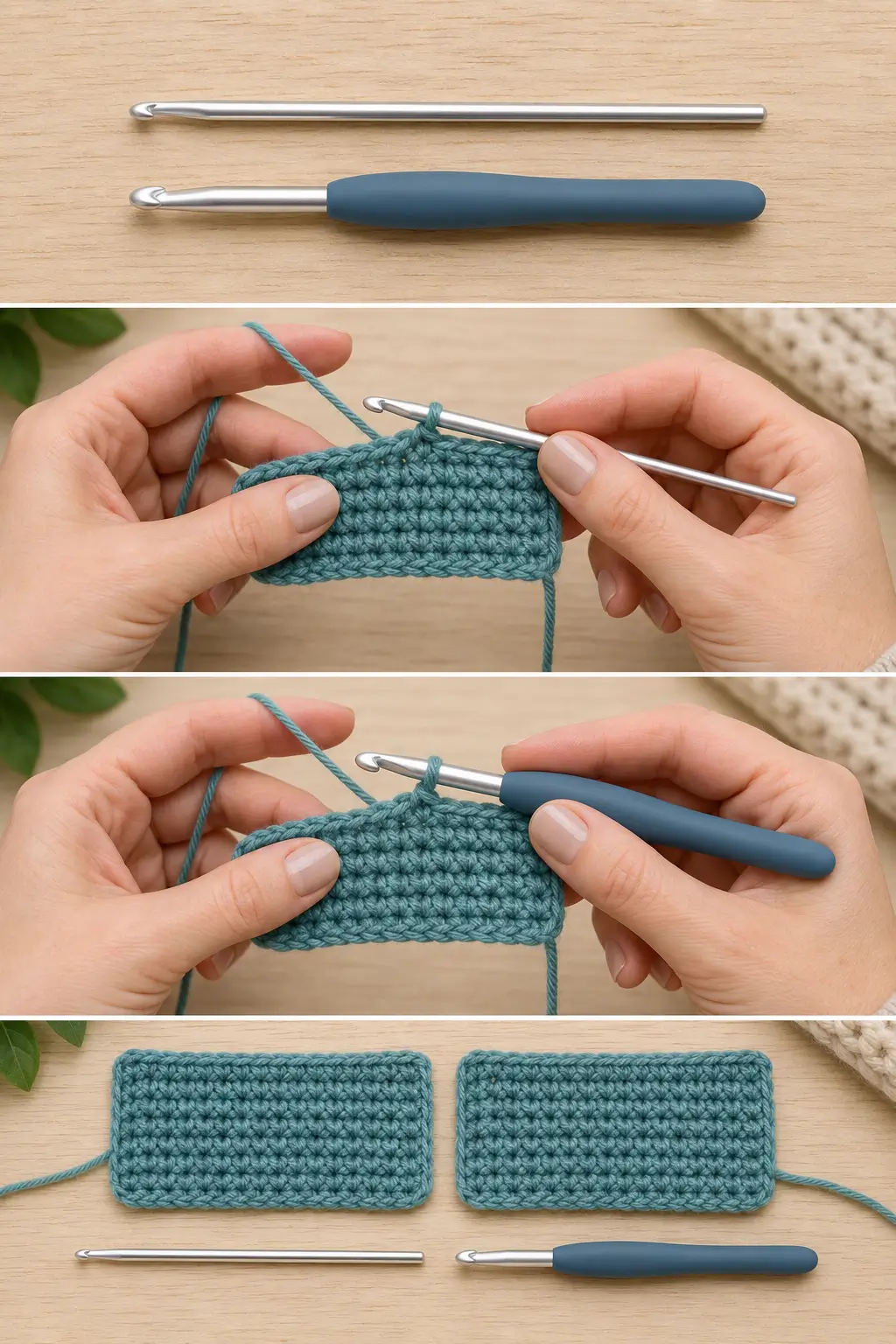 Ergonomic vs Regular Crochet Hooks