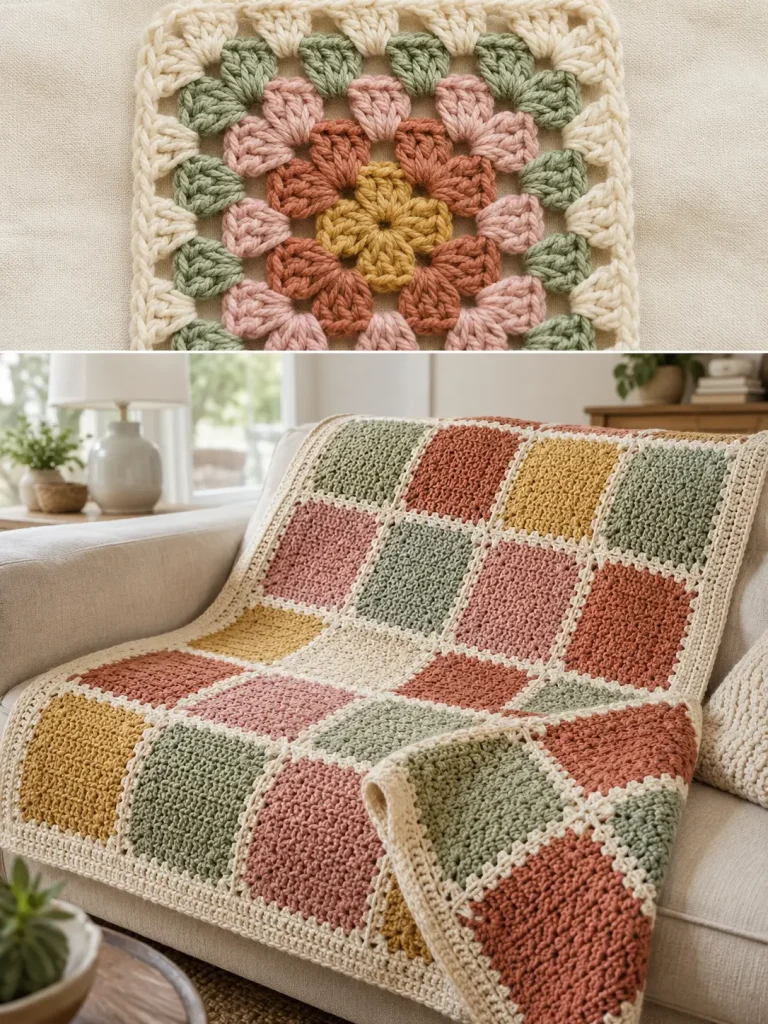 Granny Square Blankets