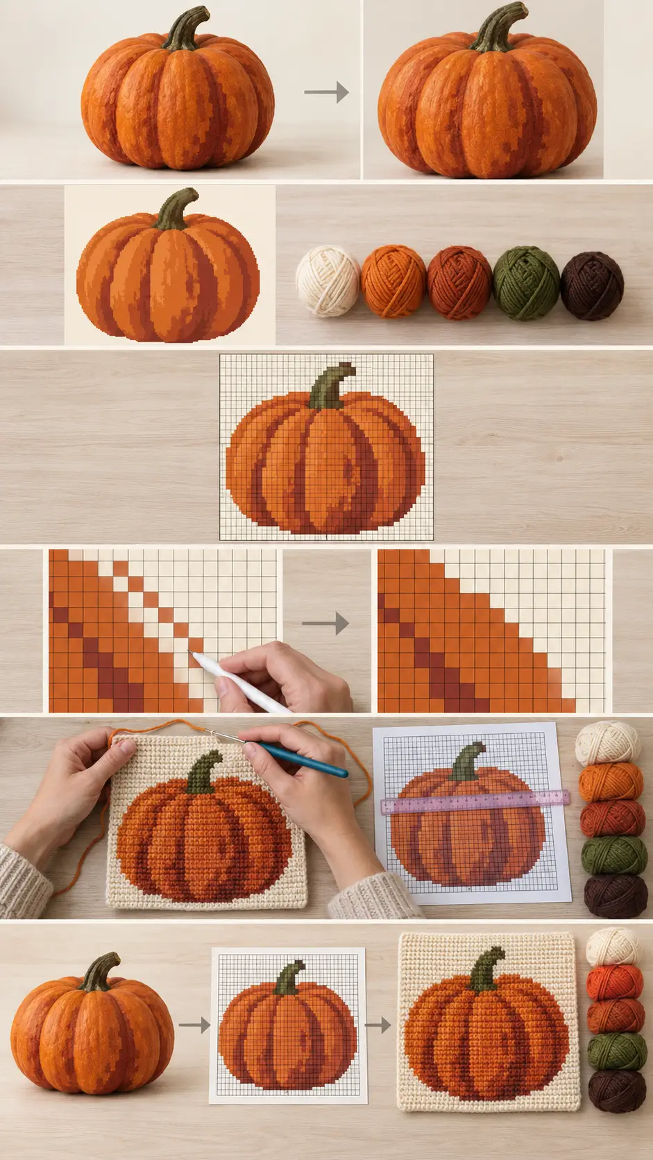 How to Turn a Picture Into a Crochet Graph