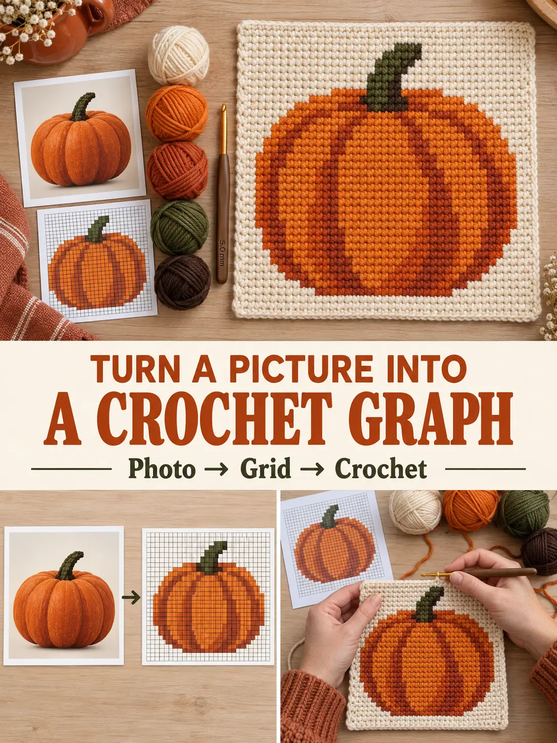 How to Turn a Picture Into a Crochet Graph